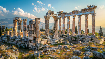 Historical splendor: Ancient ruins tell the stories of times past
