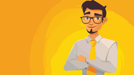 Profession design over yellow background vector illustration