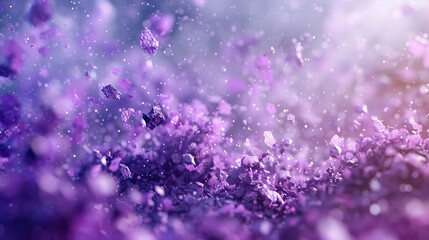 lively sprinkle of lavender and plum, ideal for an elegant abstract background