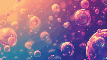 Retro bubble design Vector illustration. Vector style