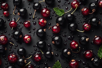 currant berry pattern