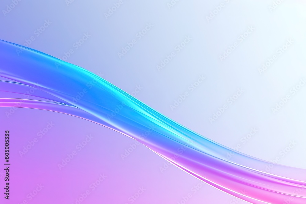 Wall mural abstract background with lines. abstract background with smooth lines in purple, blue and pink color