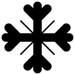 christmas, cold, ice, snow, snowflake, winter Icon
