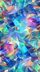 Seamless vivid with geometric clarity in a geometric backdrop