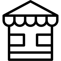  ticket, office, building Icon