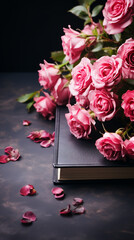 Vintage Books and Rose