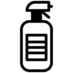 Beauty, bottle, spray, water Icon