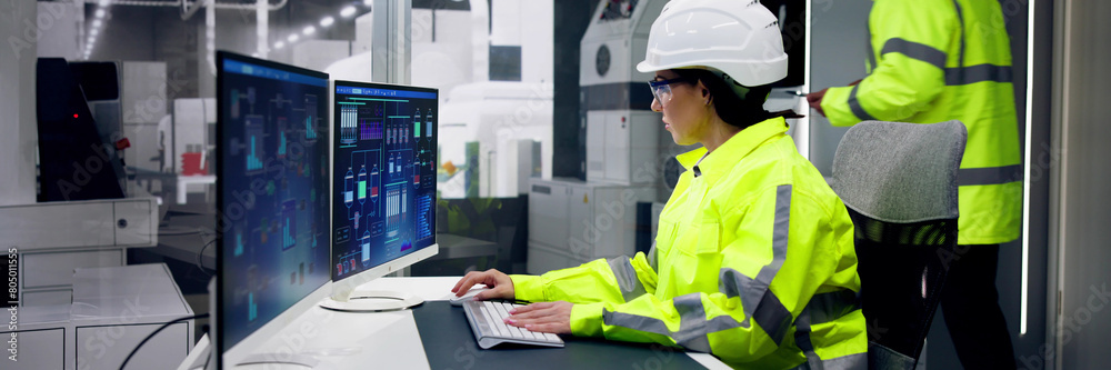 Poster Engineer Operators Using Scada System