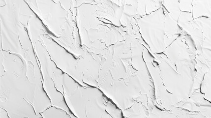 Obraz premium Rough texture background. White texture paste backdrop art.
