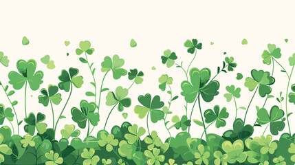 St patricks day design over white background vector illustration