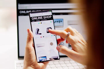 Online Ecommerce Website Store Shopping