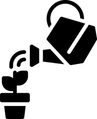 Plant watering icon © kmgdesignid
