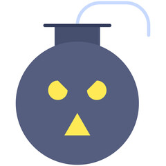 Bomb, danger, explosive, horror Icon