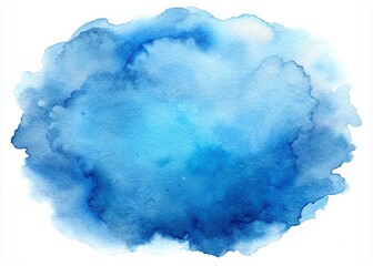 abstract blue wallpaper in watercolor