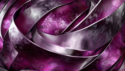 serene blend of plum and silver, ideal for an elegant abstract background