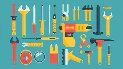 Tools design over background vector illustration vector