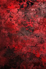 Grunge background with Red and black.