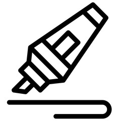 Highlighter, marker, pen Icon