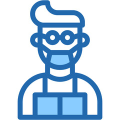 reader, Book reader, learner, student, scholar Icon