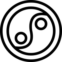 Yang, ying, celebration, chinese, cultures Icon