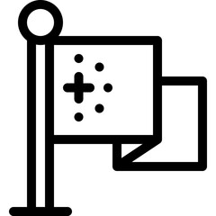 flag, china, national, world, sign Icon