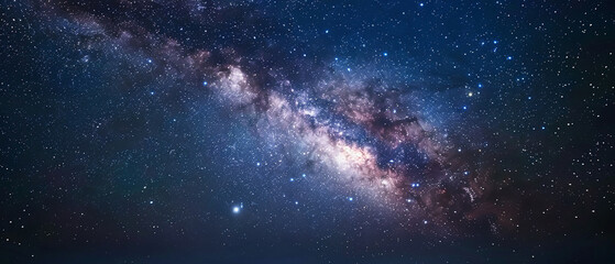 Fototapeta na wymiar Night sky galaxy star space sky night galaxy background universe starry in nebula.