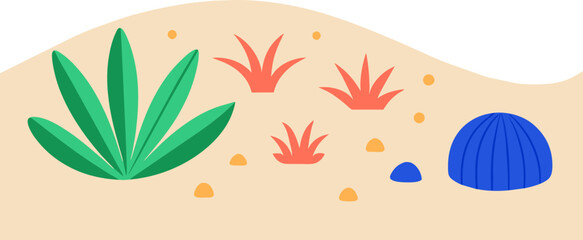 Obraz premium summer beach