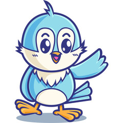 blue bird character