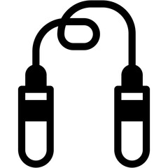 rope, jumping rope, skipping rope, fitness, sports Icon