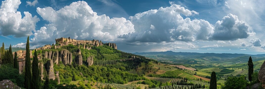Discovering the Charm of Orvieto: Captivating Archictecture and Scenic Landscapes in the Historic