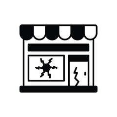 Vandalism vector icon