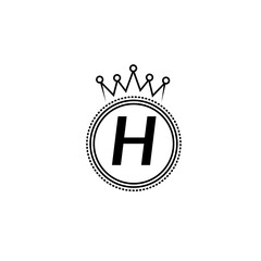 h logo design 