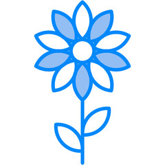 Flower, bloom, summer, flowerbeach, plant Icon