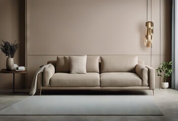 sofa lamp space copy living room Minimalistic wall