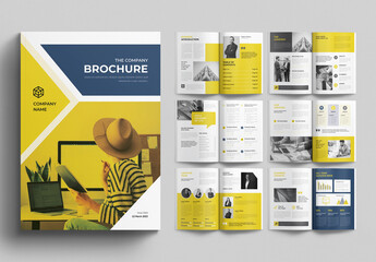 Business Brochure Template Design Layout