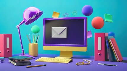 Amazing Online education and learning with online meeting