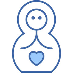 Baby, child, newborn, children, love Icon