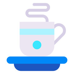 Vector Icon for Coffee, tea, drink, tea cup