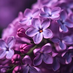 purple frangipani flower