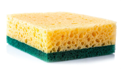 Naturschwam isoliert auf wei&szlig;en Hintergrund, Freisteller