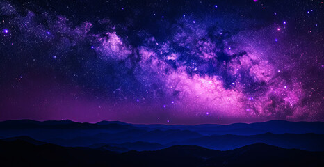 Milky Way, starry sky, landscape	