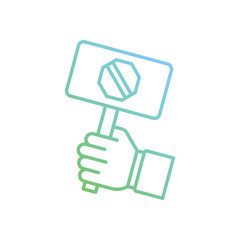 Fototapeta premium Banner vector icon