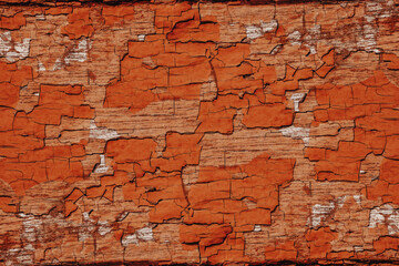 old orange  wall  cracked   grunge rustic style  texture background