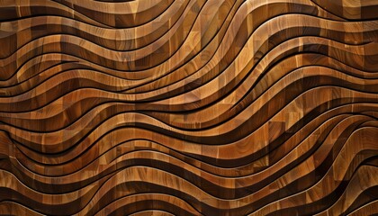 Fototapeta premium Patterned wooden surface design