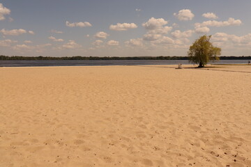 beach and sky