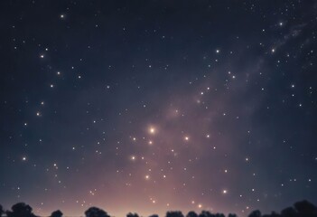 'Night Stars Many Bright Sky'