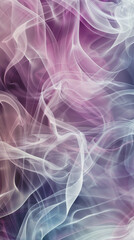 Seamless weaving with smoke in a gradient swirls
