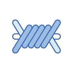 Barbed Wire vector icon