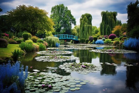 Monet's Garden, France: Inspired by Claude Monet's paintings, this garden bursts with vibrant colors and water lilies.