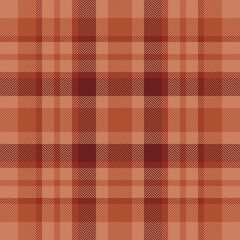 Plaid check pattern. Seamless fabric texture. Tartan textile print.